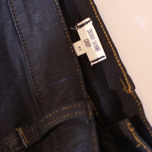 Madewell Skinny Skinny Cropped Jeans sz 31 - Picture 5 of 7